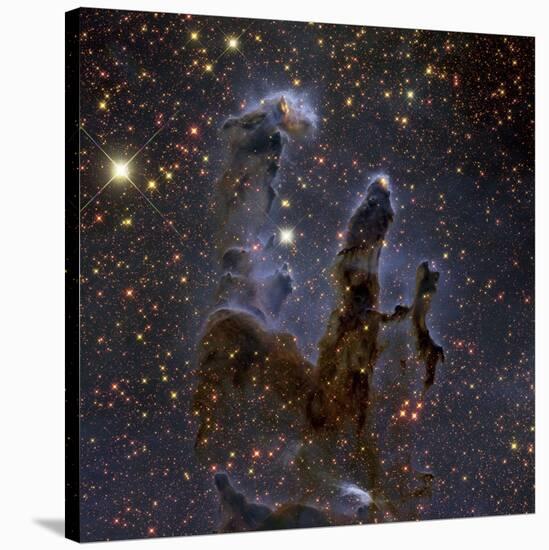 Messier 16, the Eagle Nebula in Serpens-Stocktrek Images-Stretched Canvas