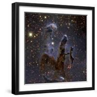 Messier 16, the Eagle Nebula in Serpens-Stocktrek Images-Framed Photographic Print