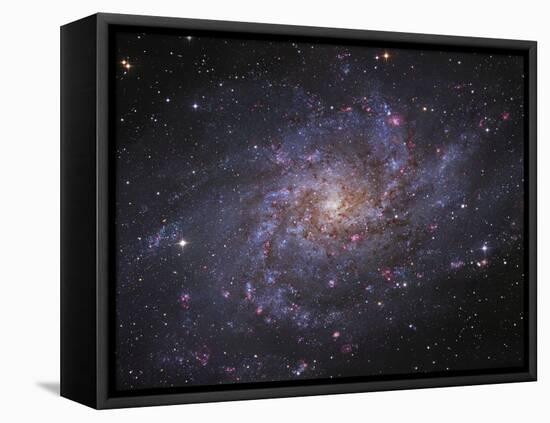 Messier 33, Spiral Galaxy in Triangulum-Stocktrek Images-Framed Stretched Canvas
