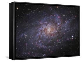Messier 33, Spiral Galaxy in Triangulum-Stocktrek Images-Framed Stretched Canvas