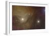 Messier 4 and NGC 6144 Globular Clusters with Antares, a Red Supergiant Star-null-Framed Photographic Print