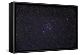 Messier 41 Below the Bright Star of Sirius in the Constellation Canis Major-null-Framed Stretched Canvas