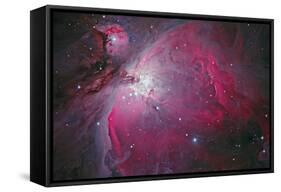 Messier 42, the Orion Nebula-null-Framed Stretched Canvas
