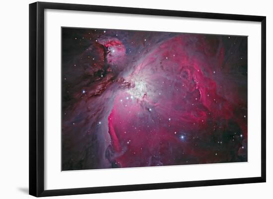 Messier 42, the Orion Nebula-null-Framed Photographic Print