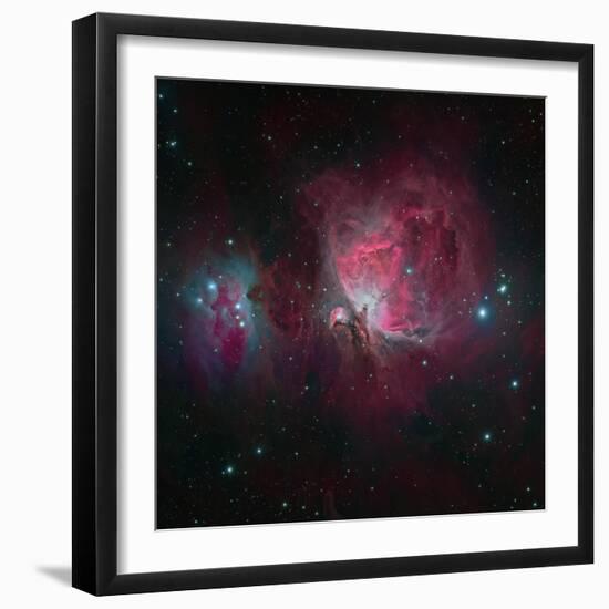 Messier 42, the Orion Nebula-null-Framed Premium Photographic Print