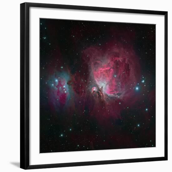 Messier 42, the Orion Nebula-null-Framed Photographic Print