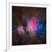 Messier 42, the Orion Nebula-null-Framed Photographic Print