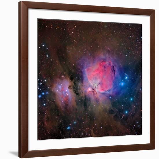 Messier 42, the Orion Nebula-null-Framed Photographic Print