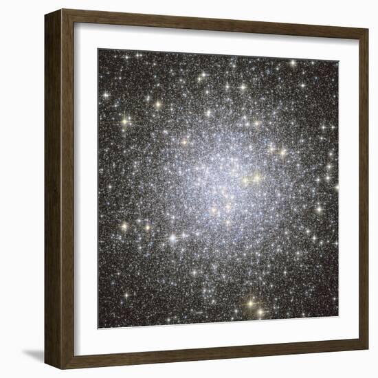 Messier 53, Globular Cluster in the Coma Berenices Constellation-null-Framed Photographic Print