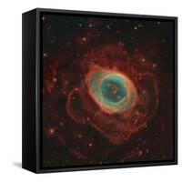 Messier 57, the Ring Nebula-Stocktrek Images-Framed Stretched Canvas