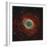 Messier 57, the Ring Nebula-Stocktrek Images-Framed Photographic Print