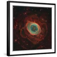 Messier 57, the Ring Nebula-Stocktrek Images-Framed Photographic Print