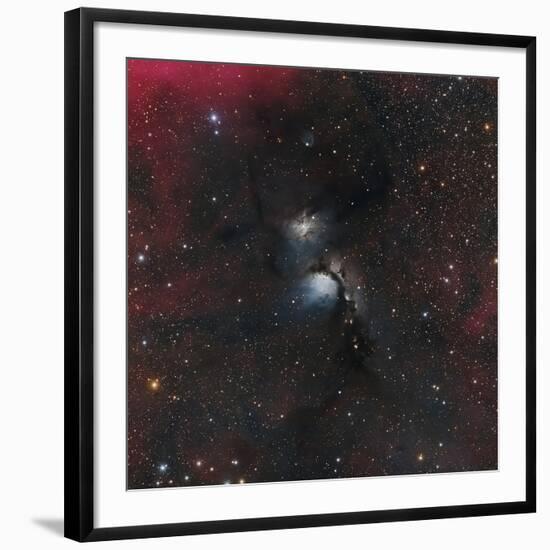 Messier 78, a Reflection Nebula in the Constellation Orion-null-Framed Photographic Print