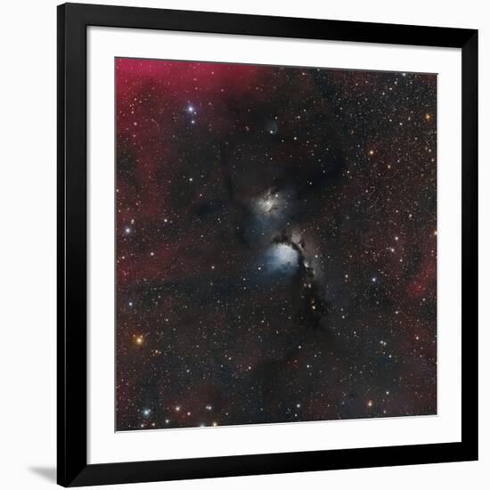 Messier 78, a Reflection Nebula in the Constellation Orion-null-Framed Photographic Print