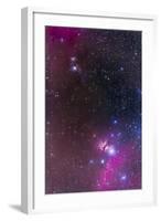 Messier 78 and Horsehead Nebula in Orion-Stocktrek Images-Framed Photographic Print