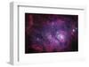 Messier 8, the Lagoon Nebula-Stocktrek Images-Framed Photographic Print