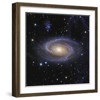 Messier 81, or Bode's Galaxy, is a Spiral Galaxy Located in the Constellation Ursa Major-null-Framed Photographic Print