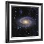 Messier 81, or Bode's Galaxy, is a Spiral Galaxy Located in the Constellation Ursa Major-null-Framed Photographic Print