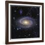 Messier 81, or Bode's Galaxy, is a Spiral Galaxy Located in the Constellation Ursa Major-null-Framed Photographic Print