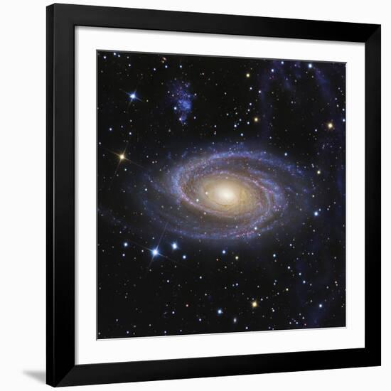 Messier 81, or Bode's Galaxy, is a Spiral Galaxy Located in the Constellation Ursa Major-null-Framed Photographic Print