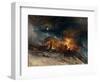 Messieurs Les Voyageurs on Their Return from Italy (Par La Diligence) in a Snow Drift-J. M. W. Turner-Framed Giclee Print