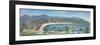 Messina - a Panoramic View of the Port-Juan Ruiz Melgarejo-Framed Giclee Print