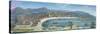 Messina - a Panoramic View of the Port-Juan Ruiz Melgarejo-Stretched Canvas