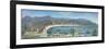 Messina - a Panoramic View of the Port-Juan Ruiz Melgarejo-Framed Giclee Print