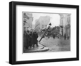 Messina, Sicily Street Scene after the 'Quake-null-Framed Photographic Print