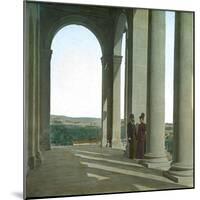 Messina (Sicily), the Cemetery-Leon, Levy et Fils-Mounted Photographic Print