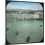 Messina (Sicily), the City Seen from the Port-Leon, Levy et Fils-Mounted Premium Photographic Print