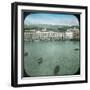 Messina (Sicily), the City Seen from the Port-Leon, Levy et Fils-Framed Photographic Print