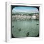 Messina (Sicily), the City Seen from the Port-Leon, Levy et Fils-Framed Photographic Print