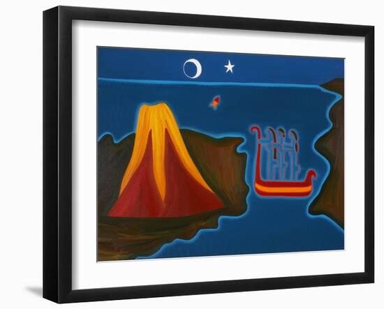 Messina Strait-Cristina Rodriguez-Framed Giclee Print