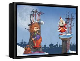 Messing With Santa-Francois Ruyer-Framed Stretched Canvas