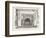 Messrs. Bailey and Son, Fire Place, 1851-null-Framed Giclee Print