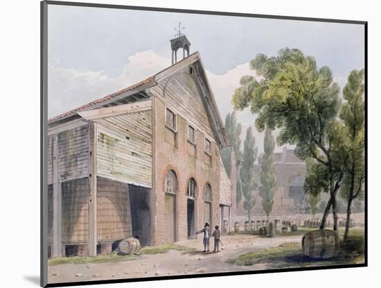 Messrs Beaufoy's Distillery, Formerly Cuper's Gardens, 1809-George Shepherd-Mounted Giclee Print