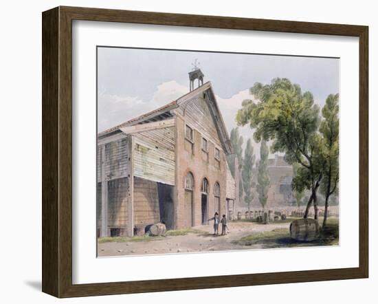 Messrs Beaufoy's Distillery, Formerly Cuper's Gardens, 1809-George Shepherd-Framed Giclee Print
