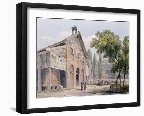 Messrs Beaufoy's Distillery, Formerly Cuper's Gardens, 1809-George Shepherd-Framed Giclee Print