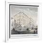 Messrs J&R Morley's Warehouses, Corner of Milk Street and Gresham Street, London, C1840-Martin & Hood-Framed Giclee Print