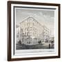 Messrs J&R Morley's Warehouses, Corner of Milk Street and Gresham Street, London, C1840-Martin & Hood-Framed Giclee Print