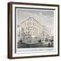 Messrs J&R Morley's Warehouses, Corner of Milk Street and Gresham Street, London, C1840-Martin & Hood-Framed Giclee Print