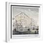 Messrs J&R Morley's Warehouses, Corner of Milk Street and Gresham Street, London, C1840-Martin & Hood-Framed Giclee Print