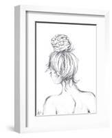 Messy Bun I-Gina Ritter-Framed Art Print