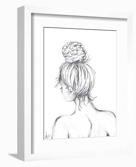 Messy Bun I-Gina Ritter-Framed Art Print