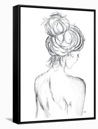 Messy Bun II-Gina Ritter-Framed Stretched Canvas
