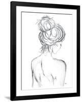 Messy Bun II-Gina Ritter-Framed Art Print