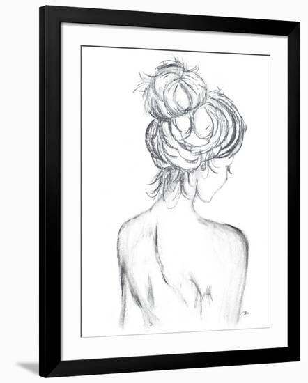 Messy Bun II-Gina Ritter-Framed Art Print