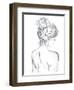 Messy Bun II-Gina Ritter-Framed Art Print