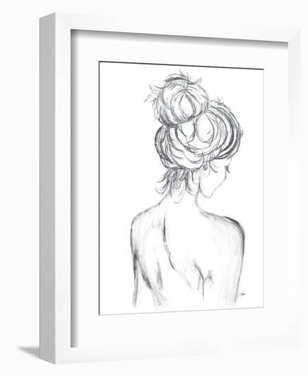 Messy Bun II-Gina Ritter-Framed Art Print